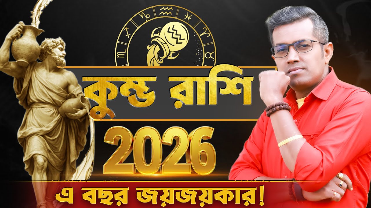 কেমন কাটবে কুম্ভ রাশির ২০২৬? Aquarius 2026 | Astro Motivator | Samrat Chakraborty