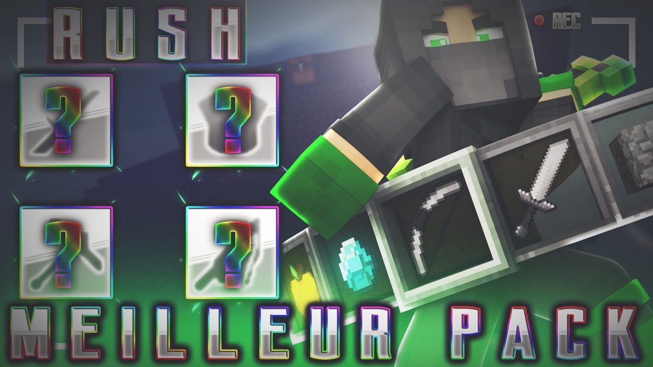 PRÉSENTATION DU MEILLEUR RESOURCE PACK RUSH ! (1.7/1.8/1.9)