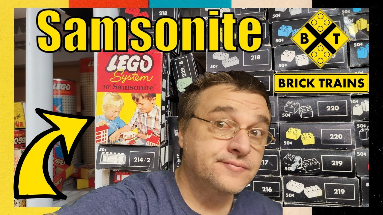 LEGO Samsonite Parts Box Haul