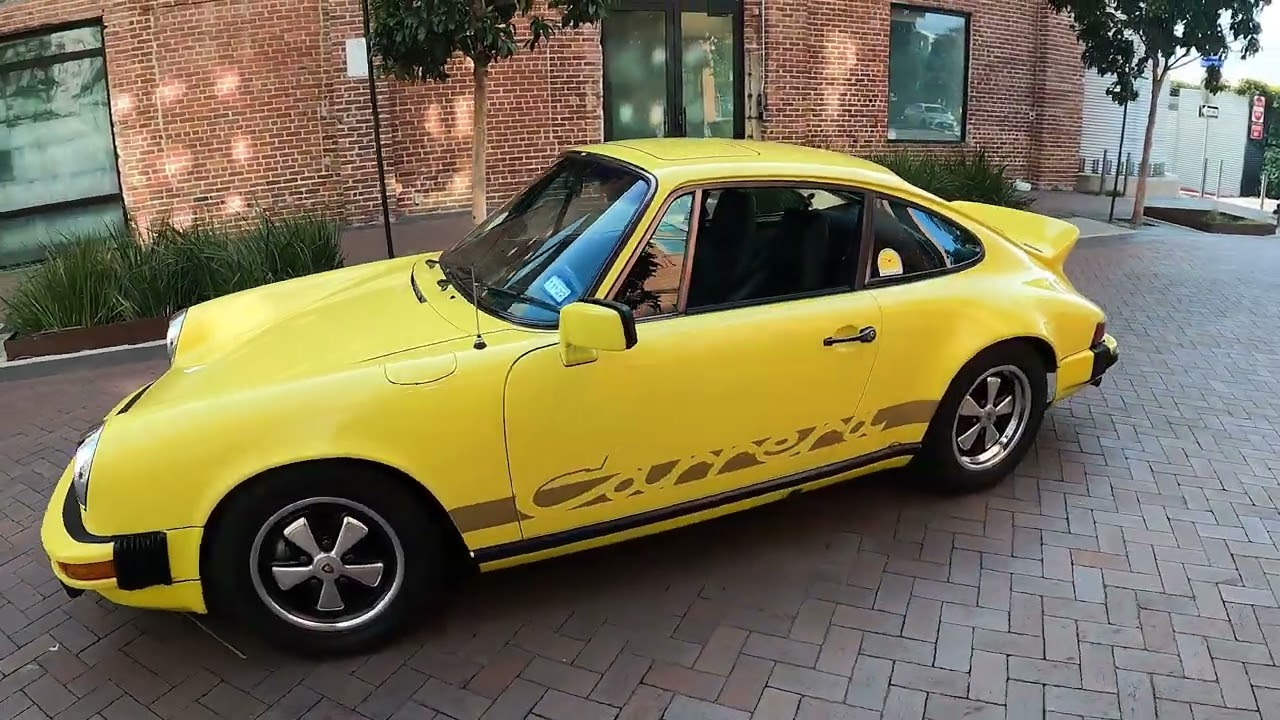 1974 Porsche 911 Carrera - Start up & walk around
