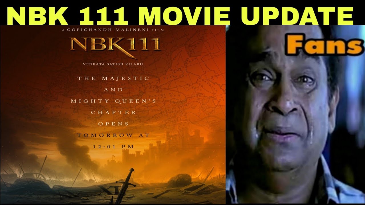 Nbk 111 movie update / balakrishna /  gopichand  malineni / nbk 111 update / balakrishna