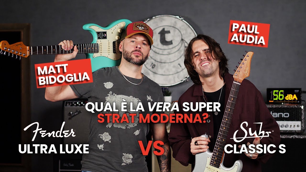 Fender Ultra Luxe vs Suhr Classic S: qual è la VERA Super Strat Moderna?