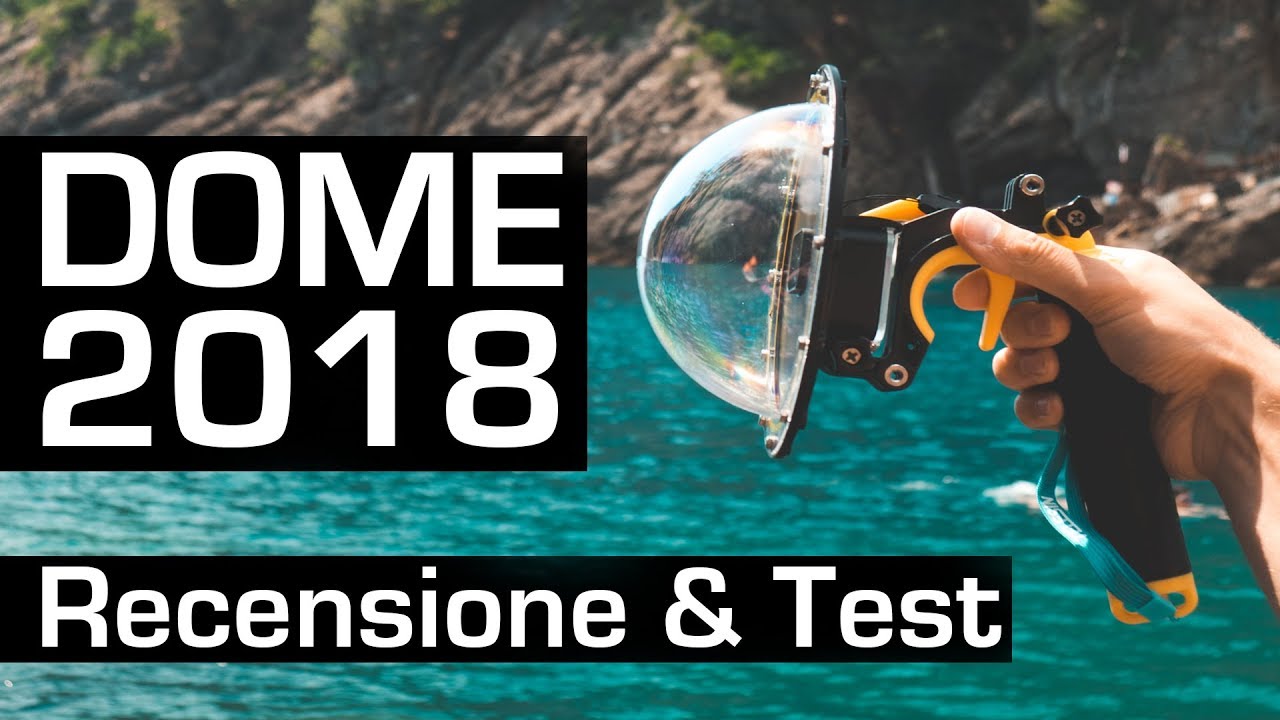 NUOVI DOME per GOPRO HERO 5 / 6 & SESSION | Recensione Dome Telesin 2018 ITA