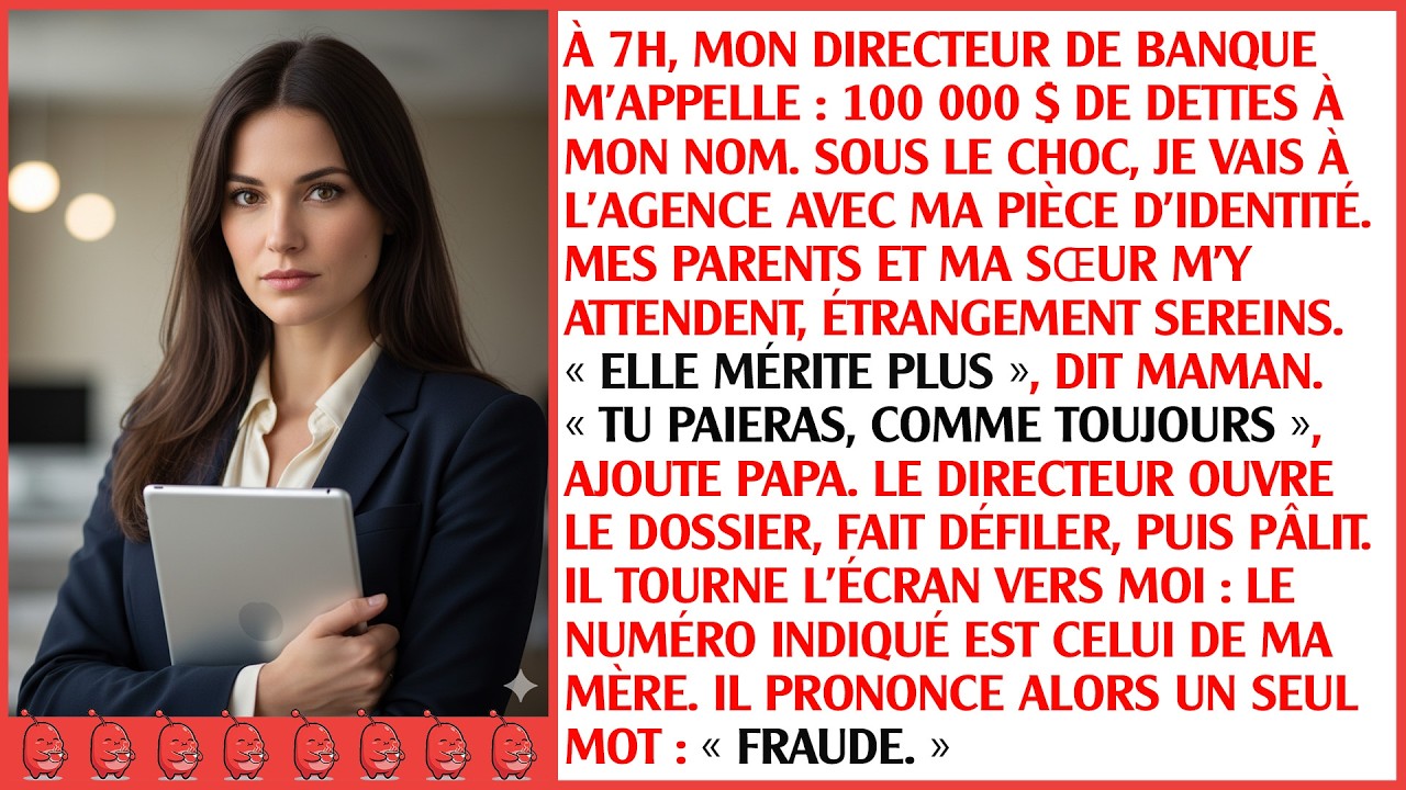 À 7h du matin, le directeur de ma banque m'a appelé au sujet d'une dette de 100 000 $ — Mes ...