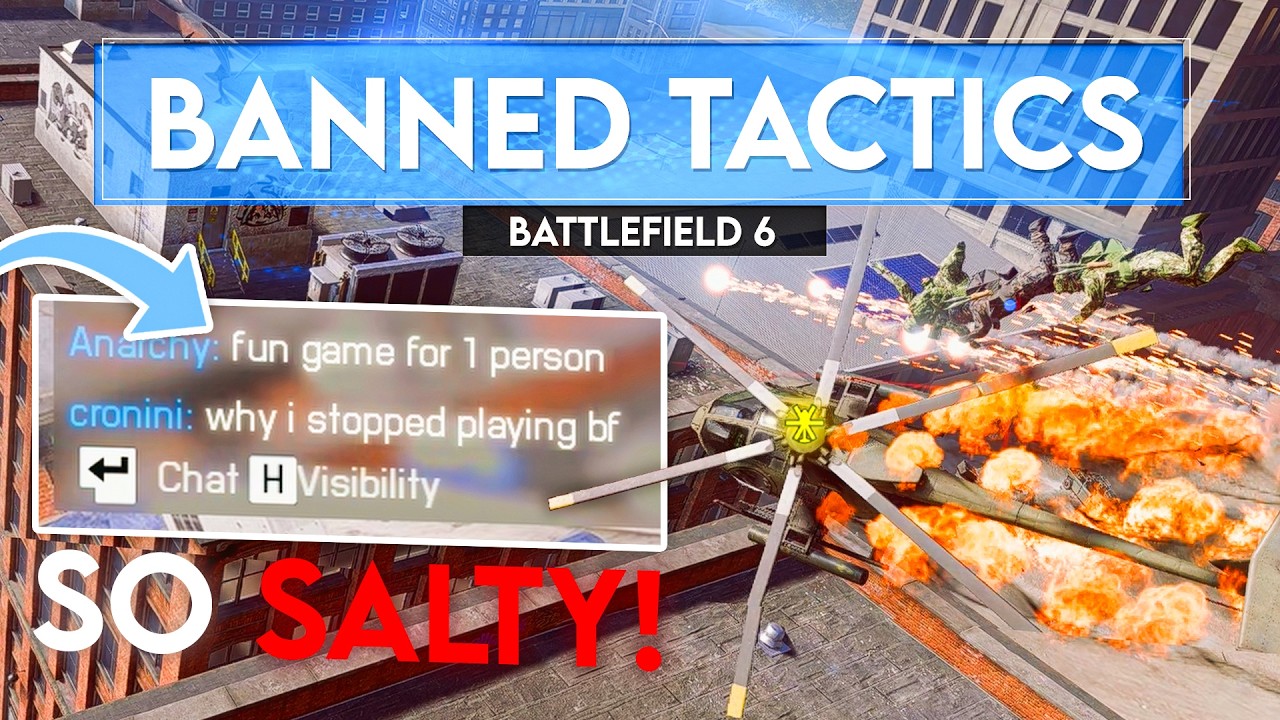 В Battlefield ОБЯЗАТЕЛЬНО нужно исправить эту вертолетную тактику…
