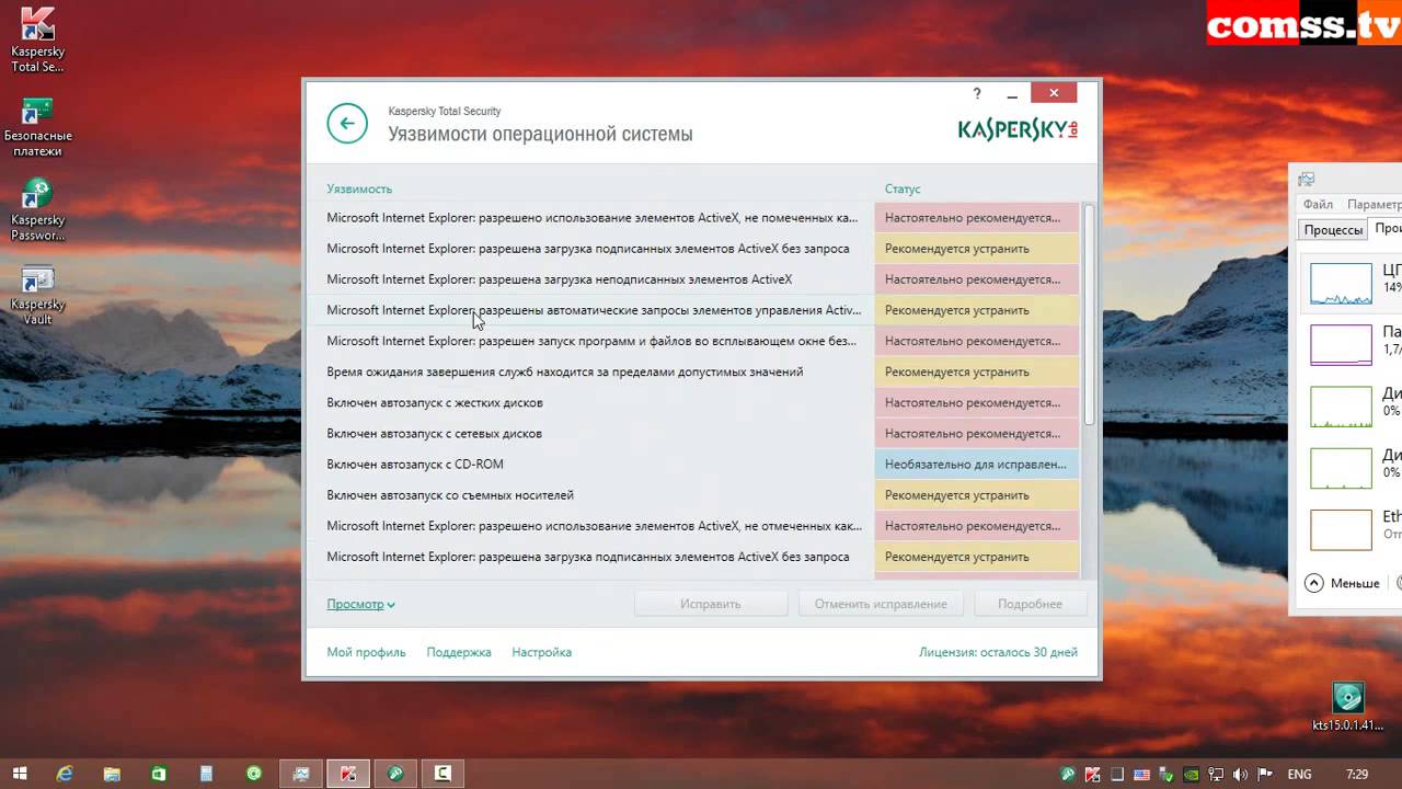 Обзор Kaspersky Total Security 2015
