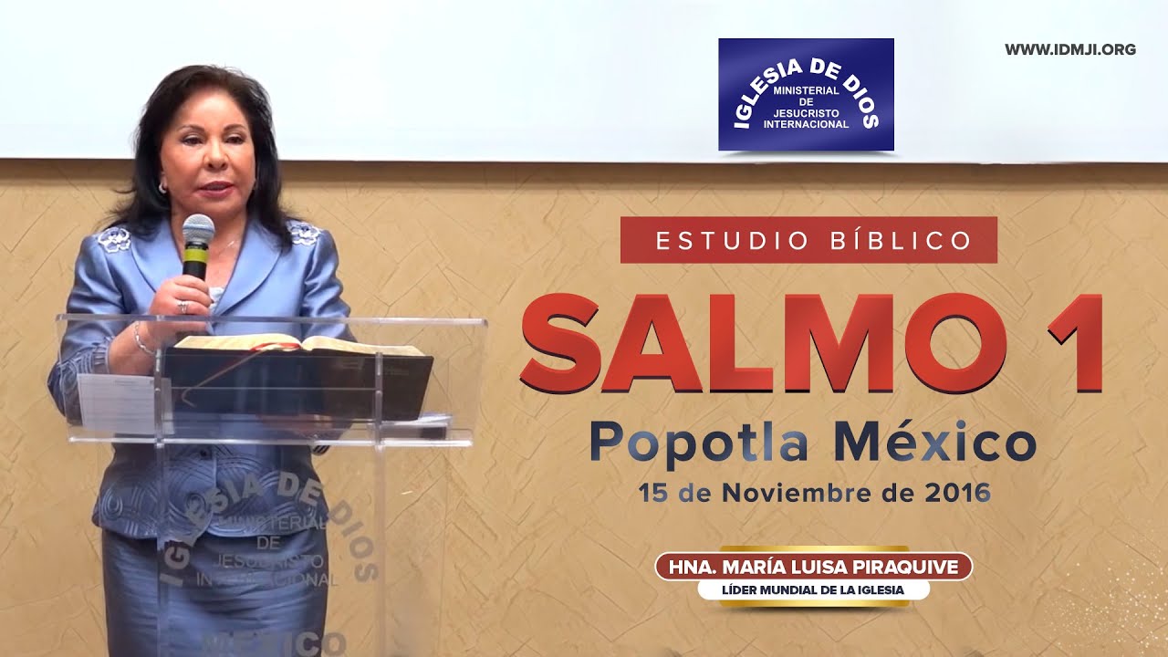 Salmo 1 - Hna. María Luisa Piraquive, Popotla México, 15 nov 2016 - #IDMJI - 429