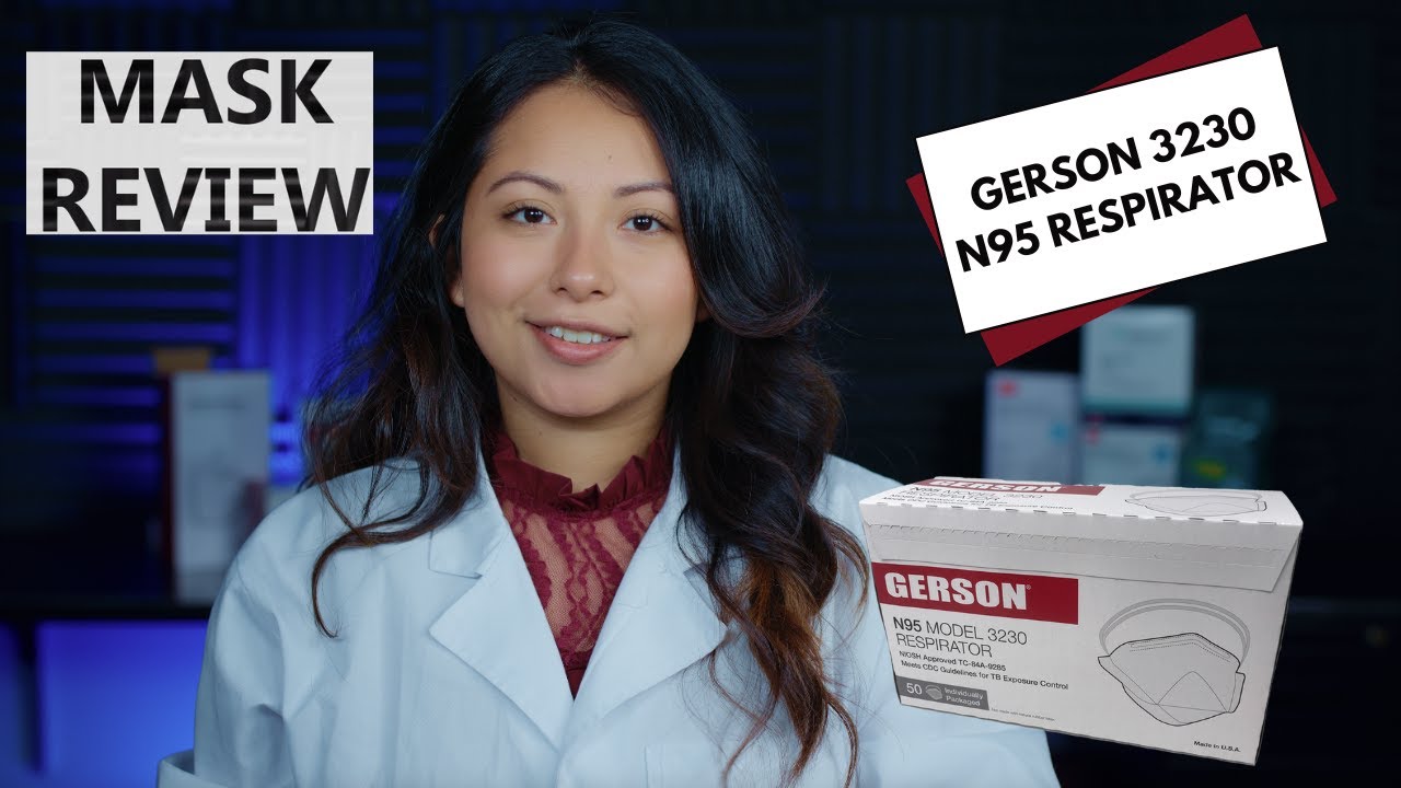 Gerson 3230+ N95 Respirator Mask Review Using NIOSH N95 Testing Standard