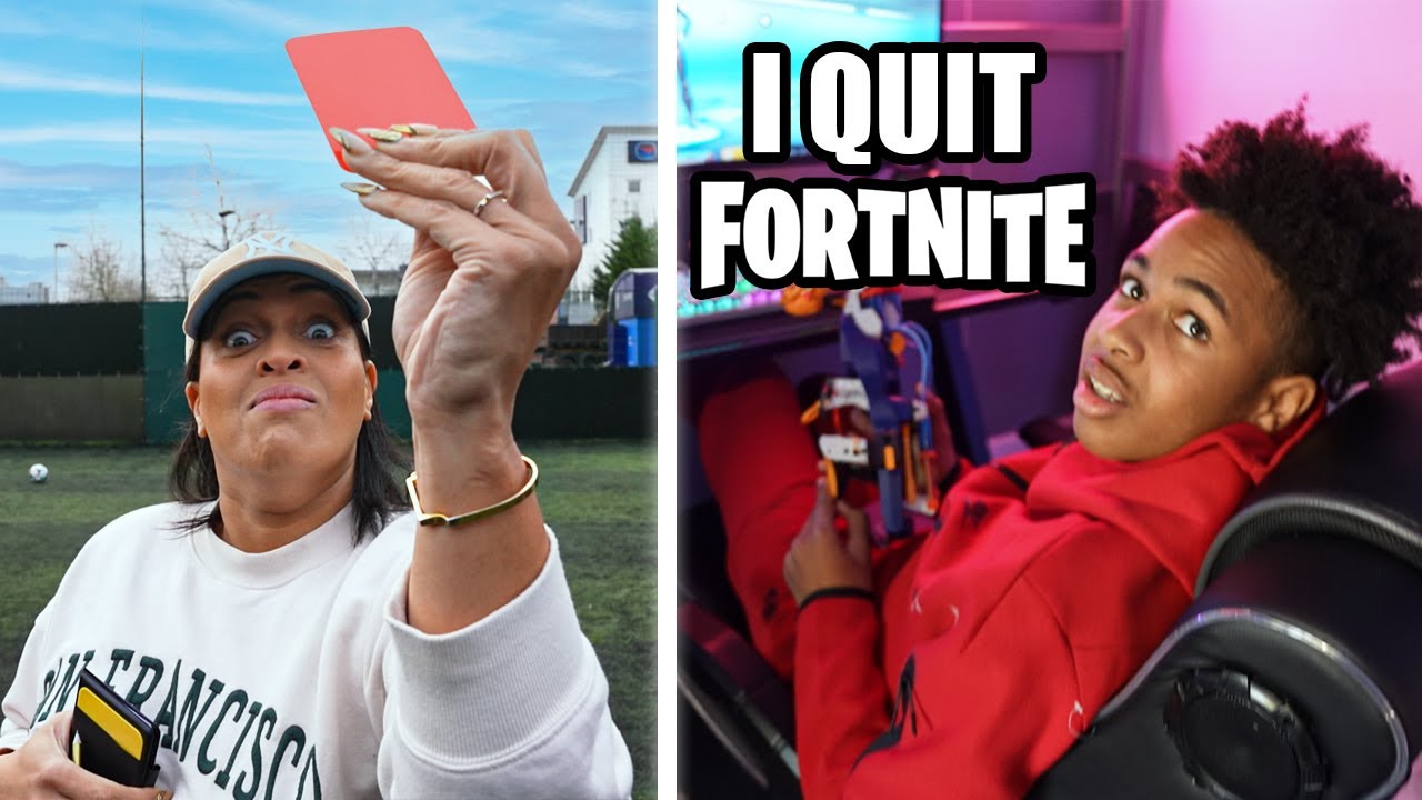 MAKING VIRAL FOOTBALL TIKTOKS + LORENZO QUIT FORTNITE!
