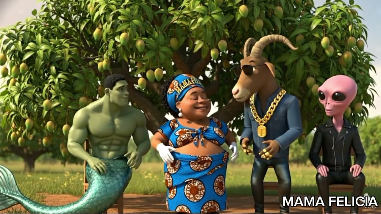 Funny animation cartoon that will make you laugh#funnyanimation #animationcartoon #alien #merman #ai