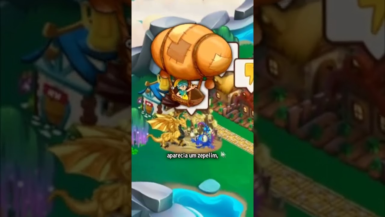 O ZEPELIM DO DRAGON CITY!