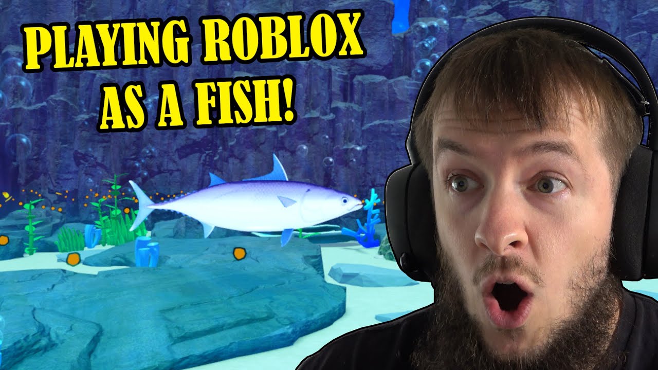 Я играю в Roblox за рыбу в Be Fish.