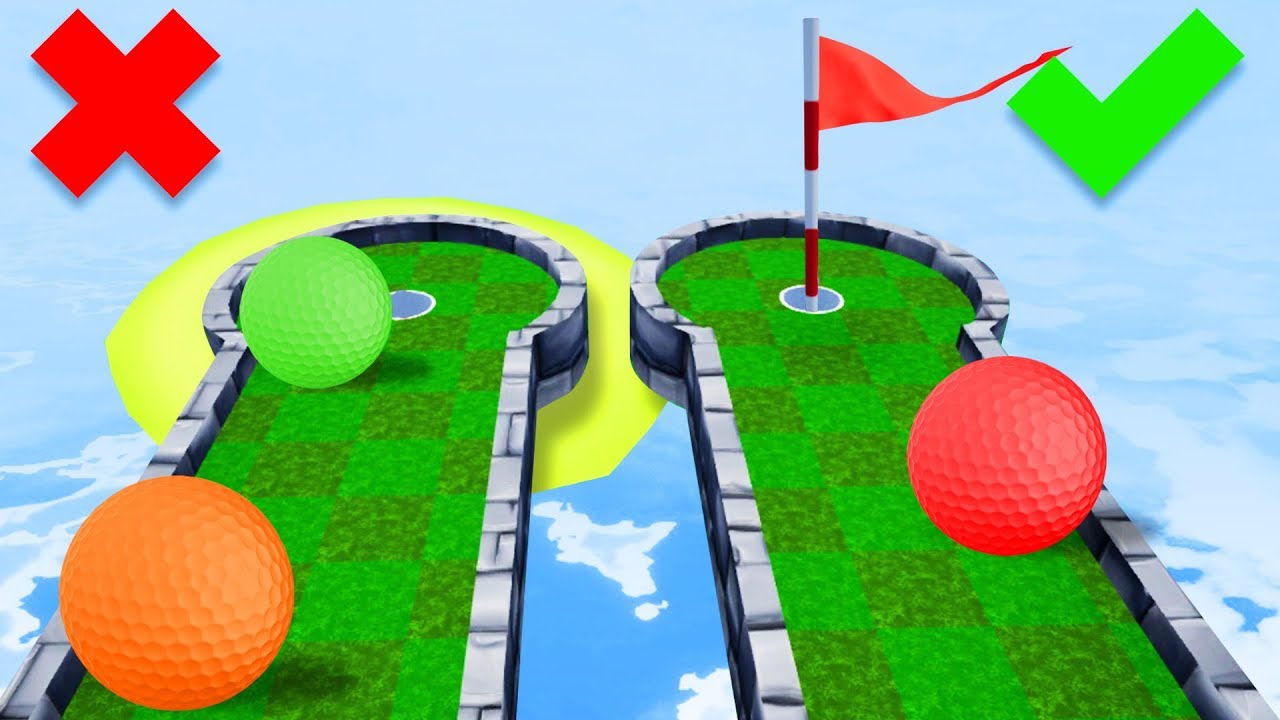 Is This A TROLL HOLE IN ONE? - Golf It
