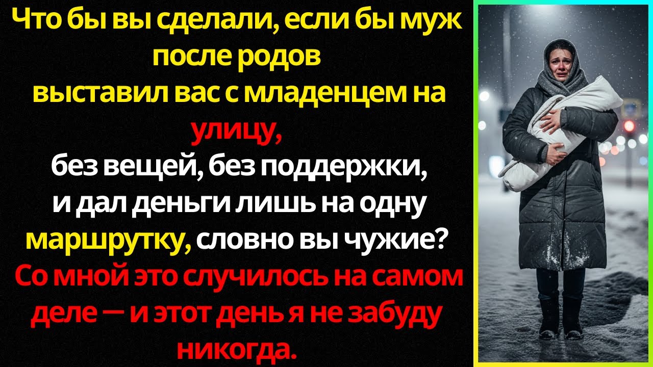 «После родов: предательство, которого я не ожидала»
