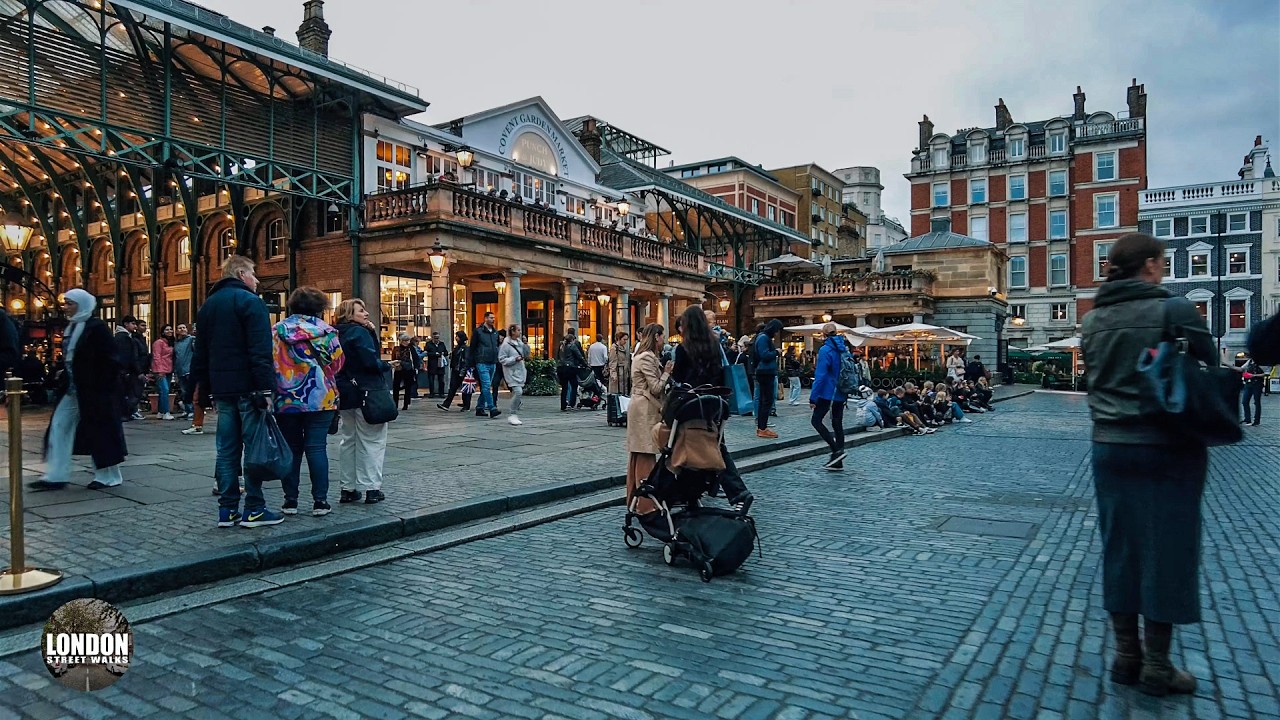 London autumn Walk 🇬🇧 London walk with me.! 🇬🇧 Traveling | Central London | Walking Tour 4K