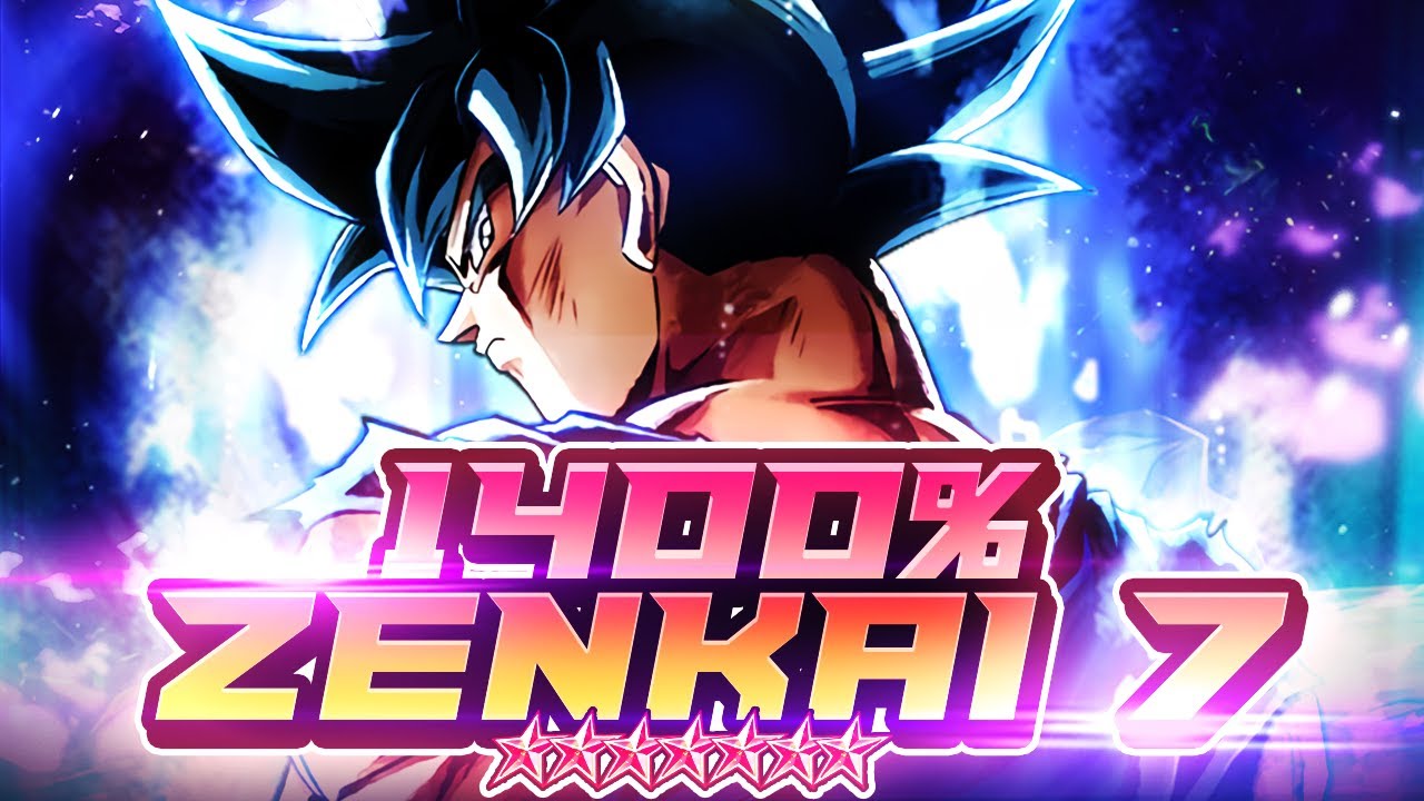 Z7, 1400%, 14* LF PUR UI SHOWS YOU THE POWER OF ULTRA INSTINCT! PRETTY GOOD!  | Dragon Ball Legends