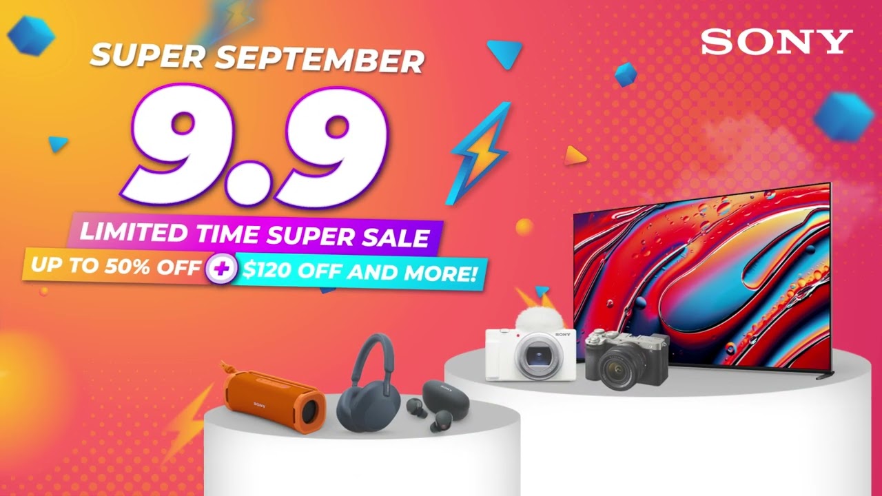 Sony | 9.9 Super September Sale