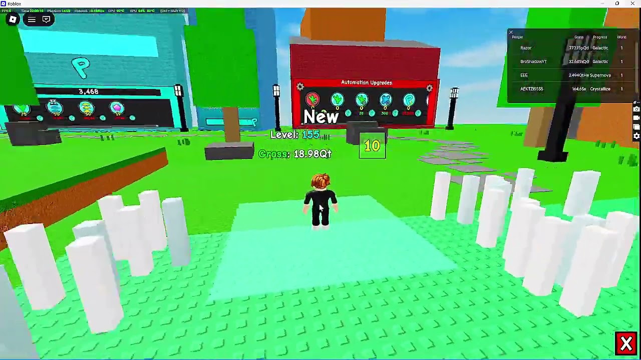Grass Cutting Incremental  Roblox-Part 5