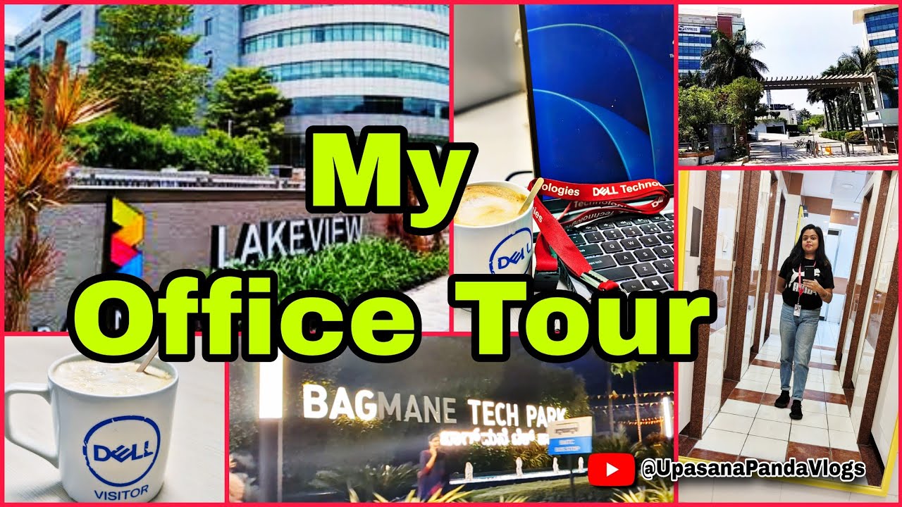 Dell R&D Office Tour 💼 | Bagmane Tech Park Bangalore | Work Life & Corporate Vlog 