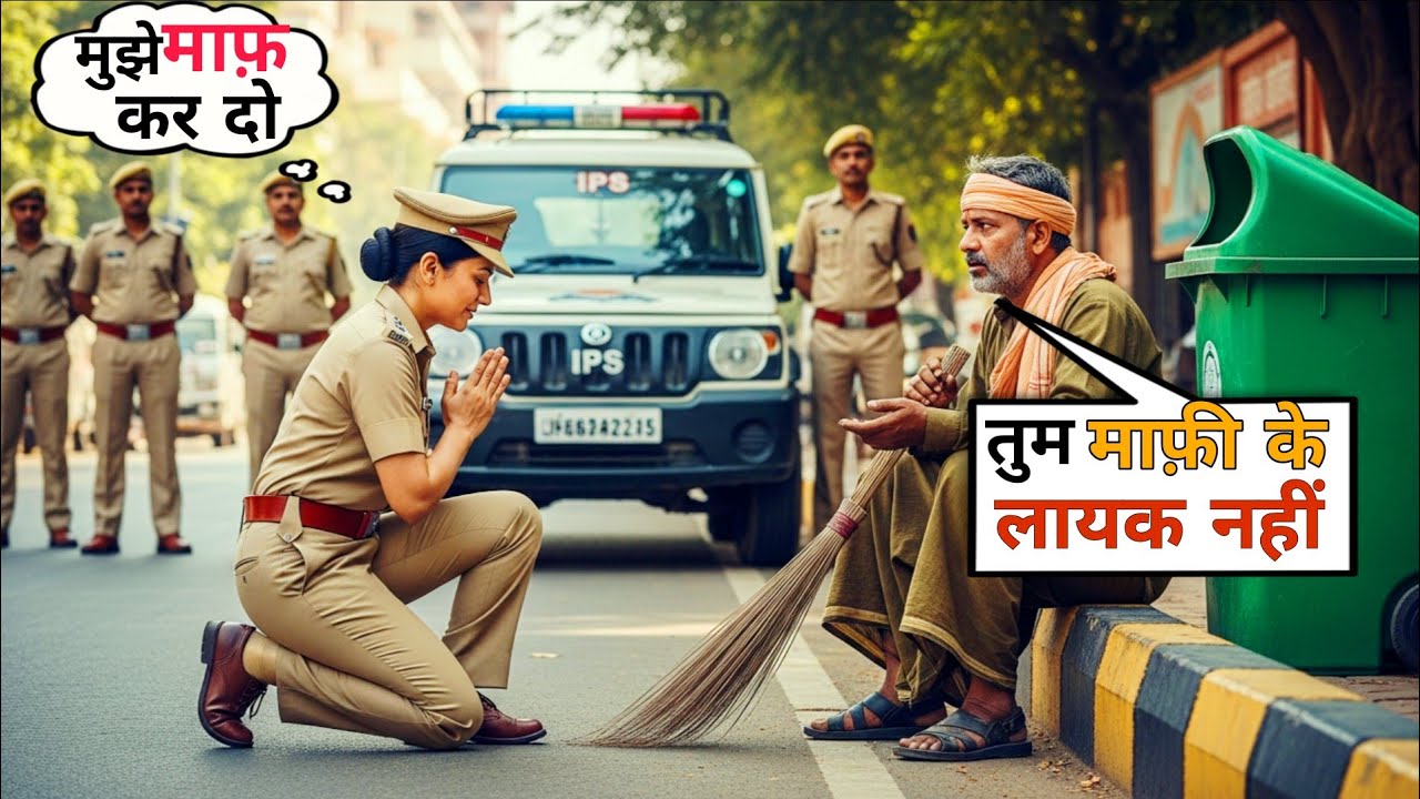 IPS अफसर ने सफाई कर्मी के सामने झुक गई || IPS और सफाई कर्मी की कहानी || Emotional Story
