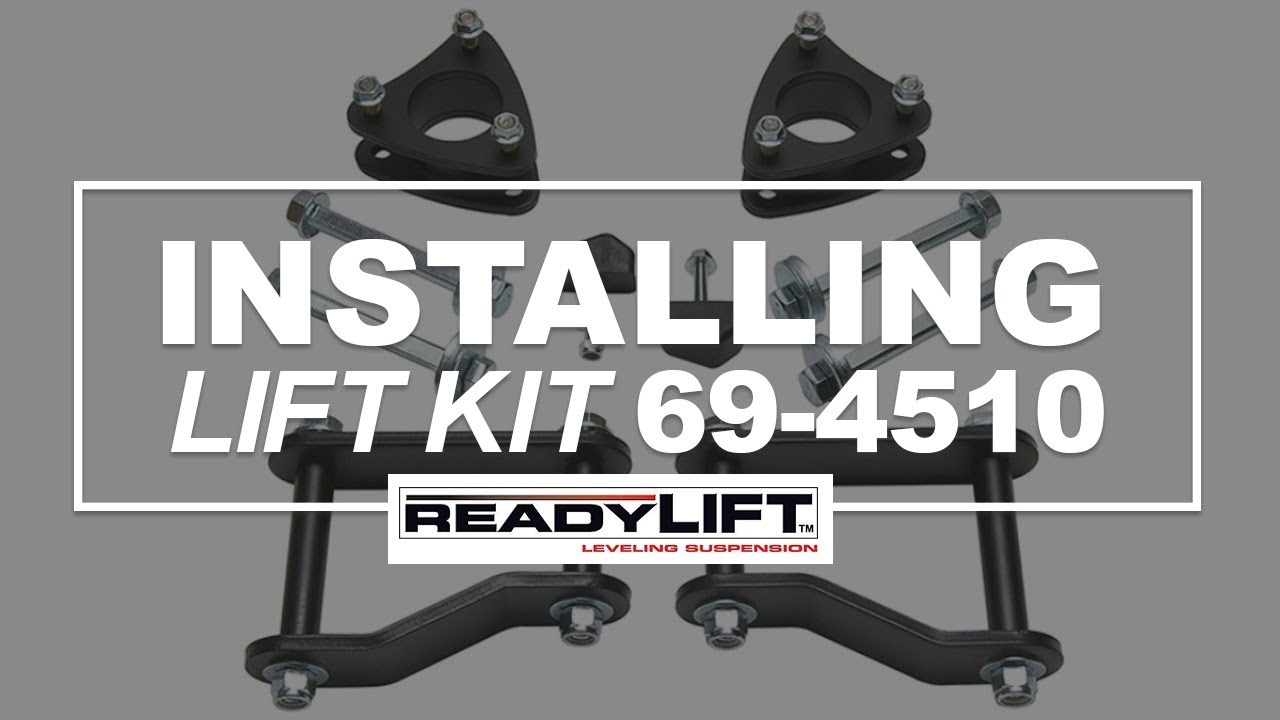 Installing ReadyLift kit 69-4510 Nissan Frontier Lift Kit.