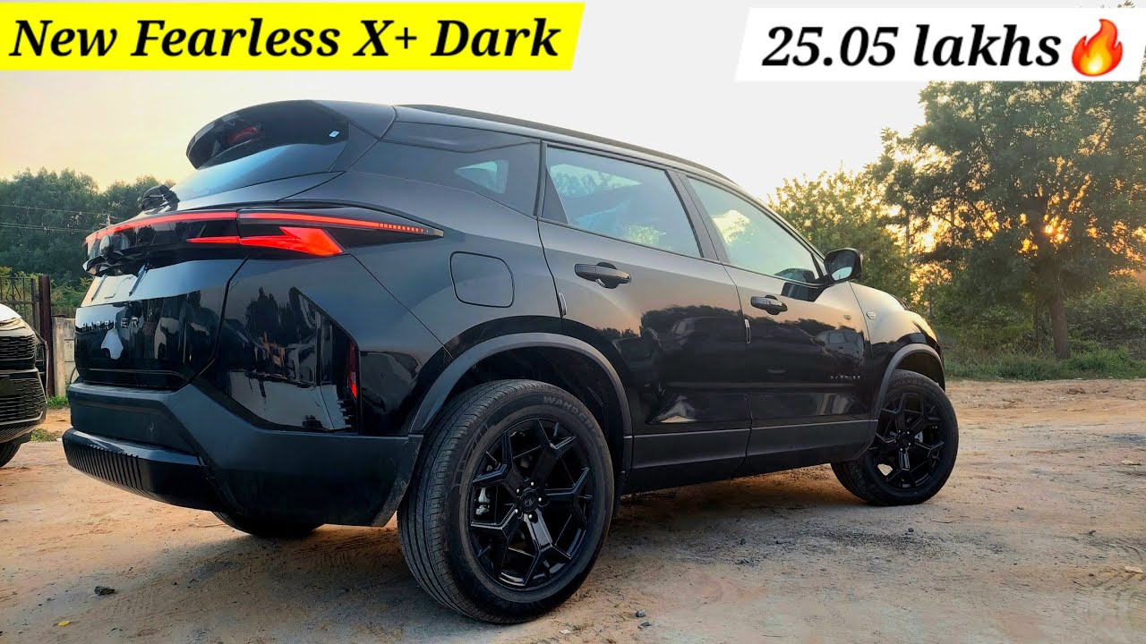 Tata Harrier Top Model 2025 | Review, Walkaround, Interior & On Road Price | Harrier Dark Edition
