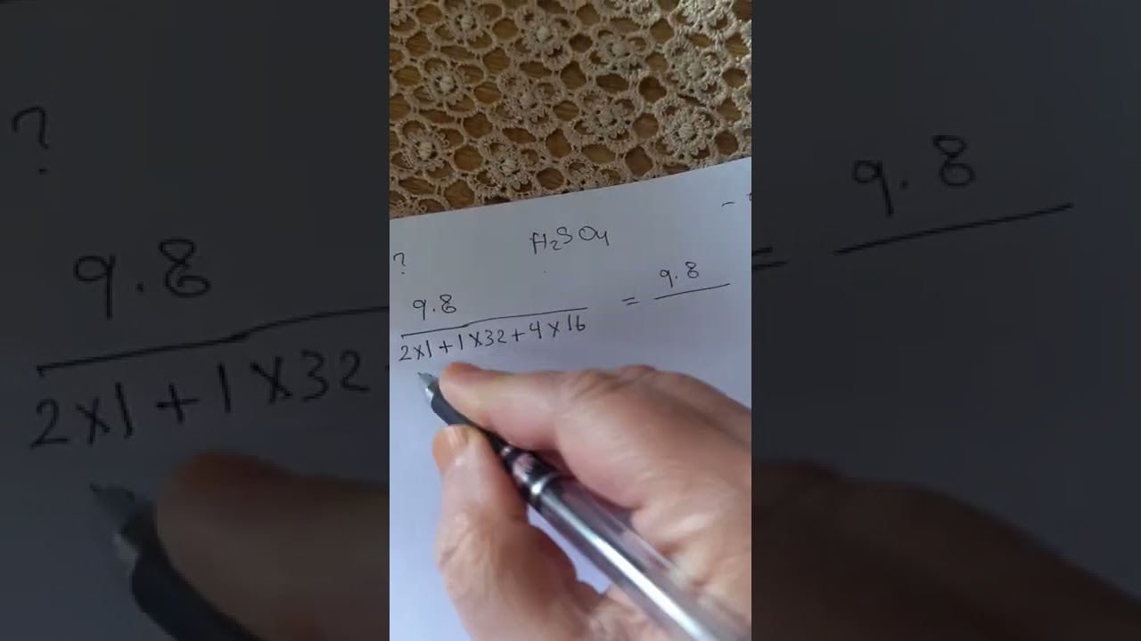 @كيمياء عاشر/ حل أسئلة الوحدة الرابعة (الحسابات الكيميائية)