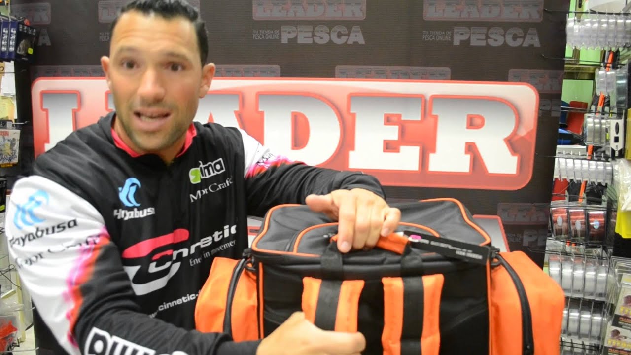 Presentación Mochila Cinetic. (LeaderPesca)