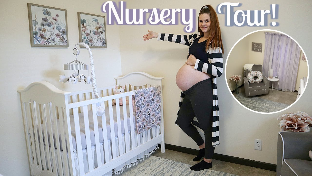 BABY GIRL NURSERY TOUR!
