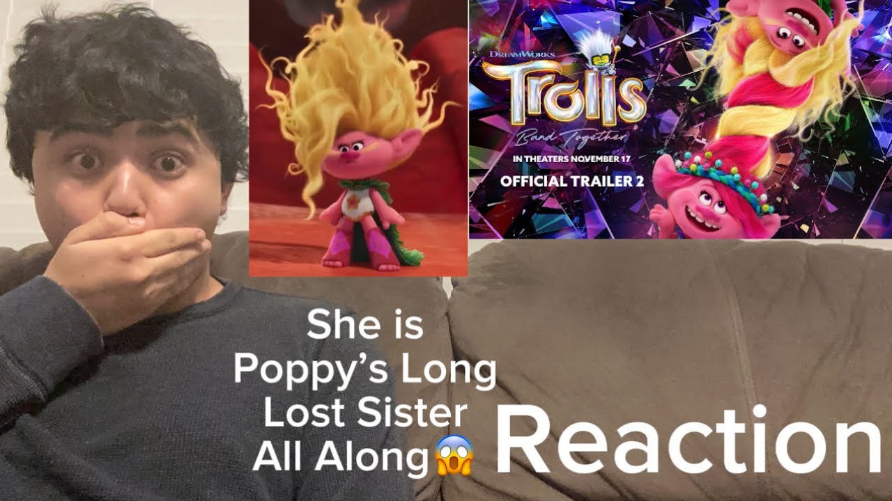TROLLS BAND TOGETHER | Official Trailer 2 Reaction