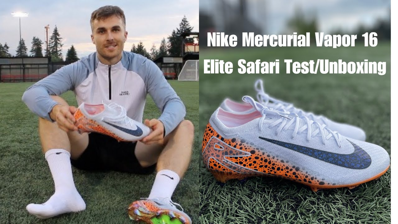 Тест/распаковка Nike Mercurial Vapor 16 Elite Safari