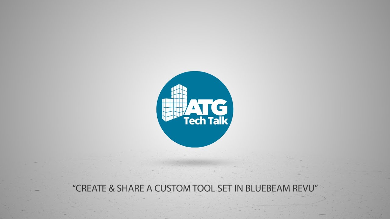 Create & Share a Custom Tool Set in Bluebeam Revu