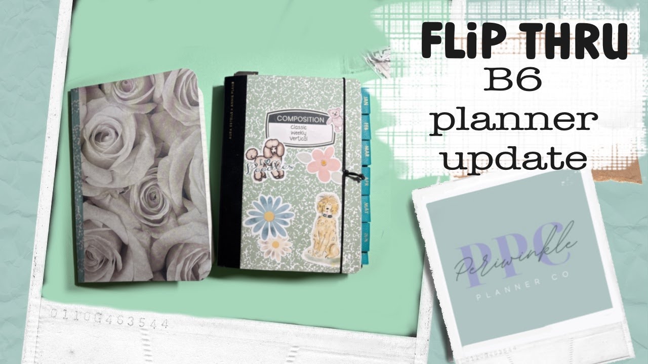March in my B6 Aura Estelle Weekly | April setup in my DIY B6 Daily | I MADE MY OWN PLANNER