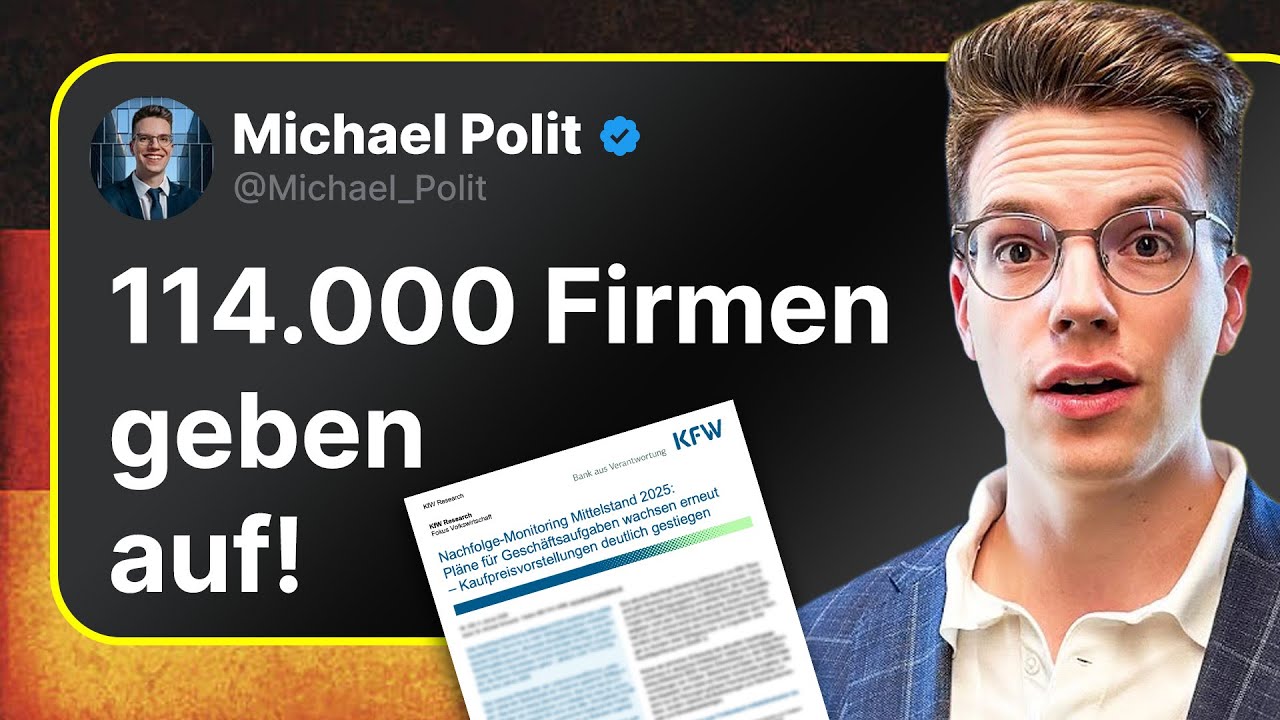 Deutschlands Mittelstand sperrt zu! (und Du kaufst zu Schleuderpreisen)