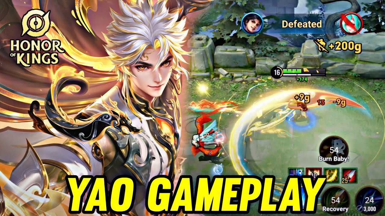 HOK : YAO GAMEPLAY | IN JUNGLE - HONOR OF KINGS