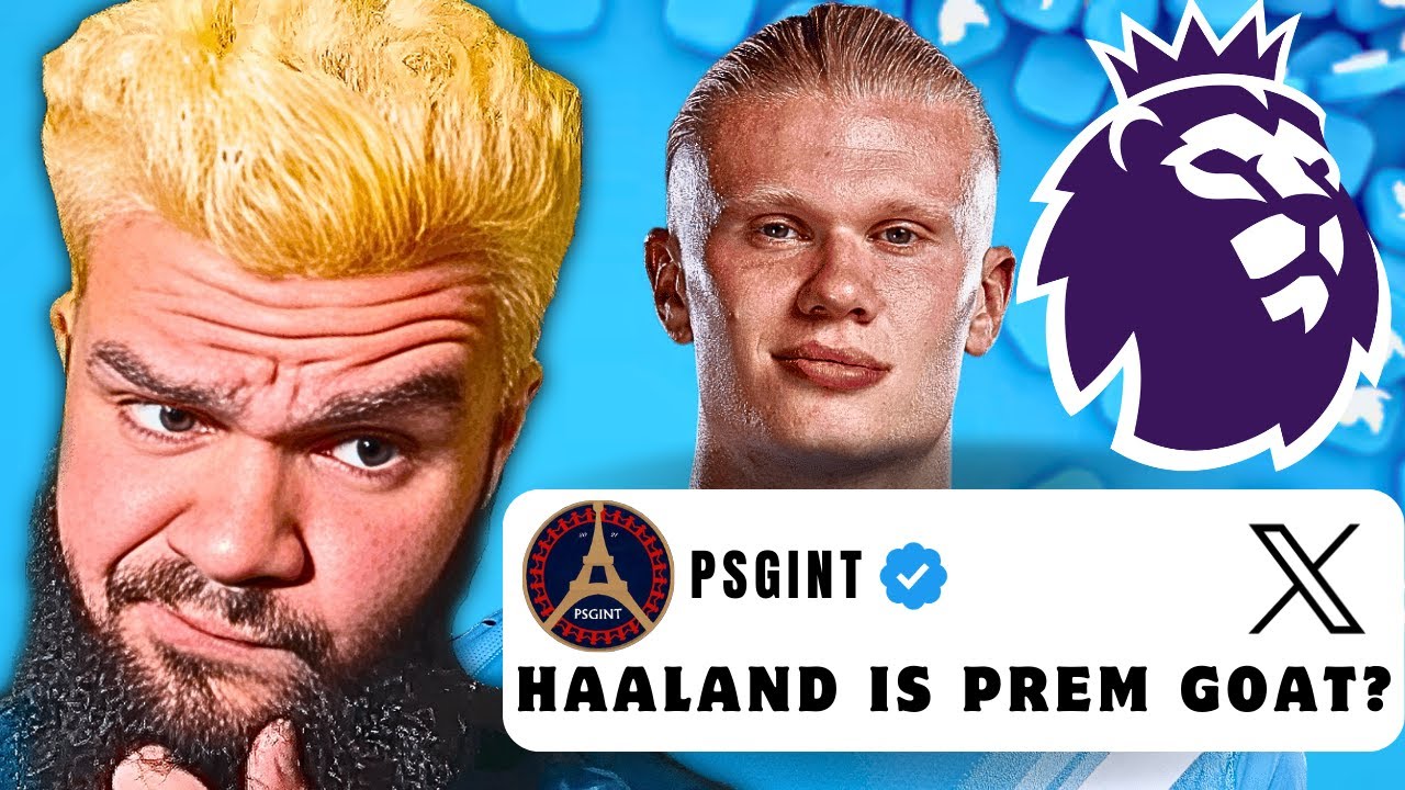 Haaland jest najlepszym graczem Premier League? - PSGINT reaguje na tweety #17
