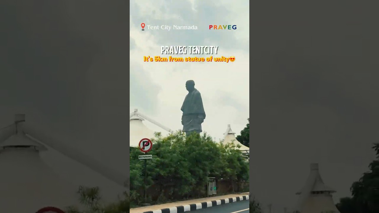 My Narmada moments | Praveg #explore #travel #tentcity #statueofunity #vacation