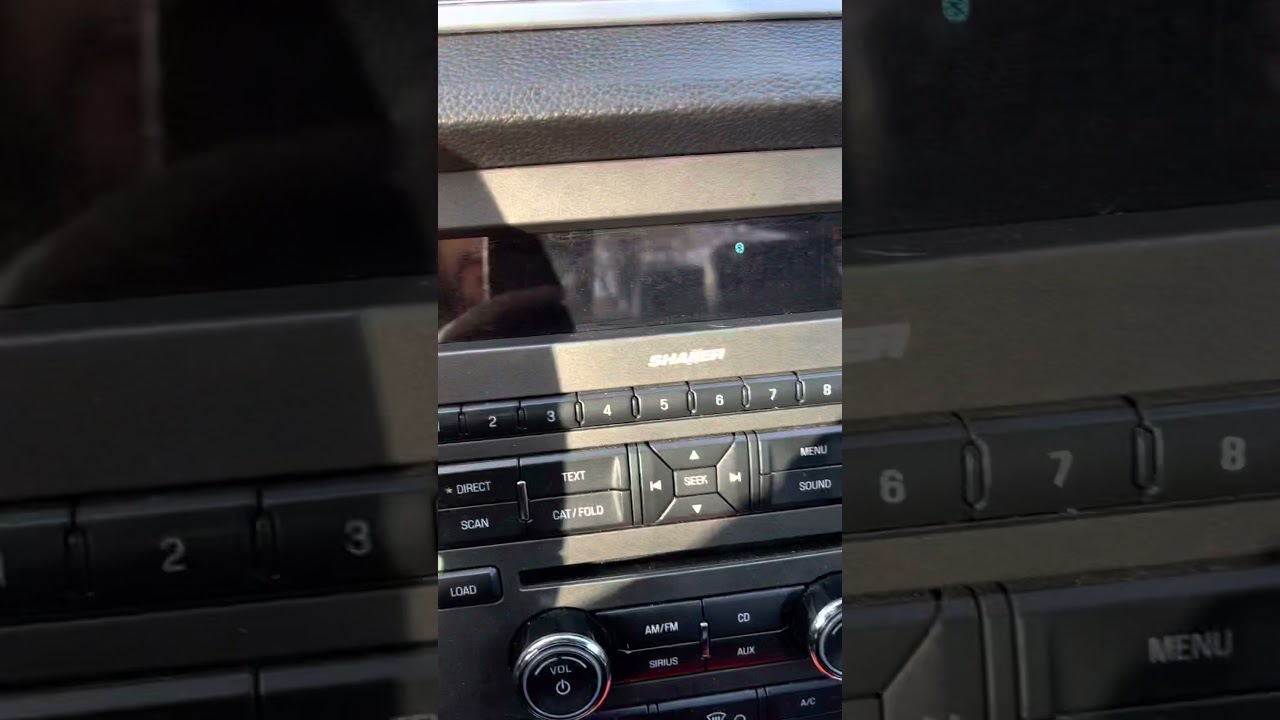 2014 mustang premium v6 radio went out. Repair video (super easy fix)