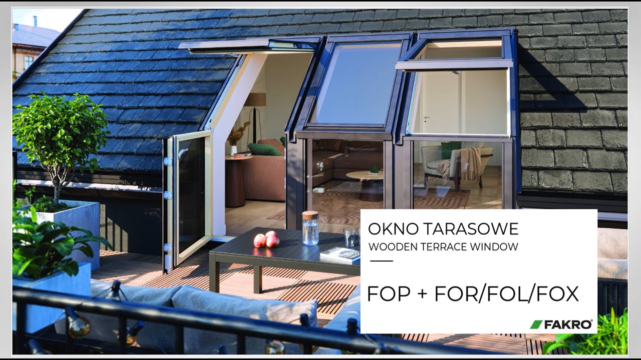 Installation - Wooden Terrace Window FOP +FOR/FOL/FOX