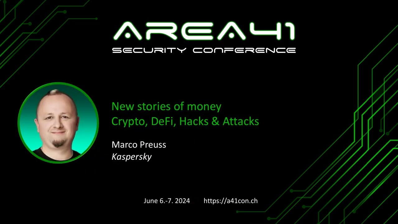 New Stories Of Money: Crypto, DeFi, Hacks & Attacks - Marco Preuss