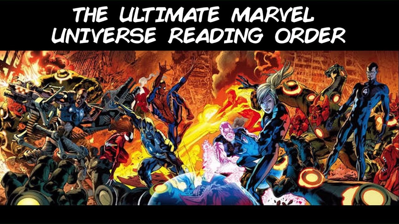 Ultimate Marvel Comics Reading Order feat. All the Cover Art [Part 1 of 2]