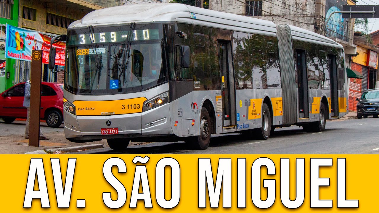 Avenida São Miguel - Movimentação de Ônibus #215
