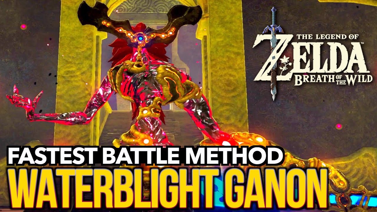 САМЫЙ ПРОСТОЙ И БЫСТРЫЙ СПОСОБ ПОБЕДИТЬ ГНЕНА-ВОДЯНКУ В Zelda: Breath of the Wild