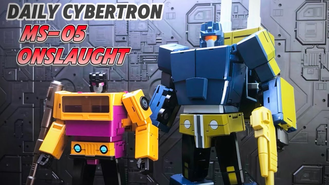 COMBATICON BRUTICUS! Magic Square Onslaught Masterpiece MS-05 Night Tracer Review