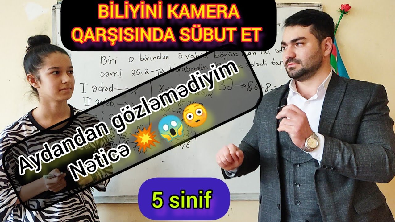Riyazi biliyini KAMERA qarşısında sübut et . HƏYƏCANLI Anlar 💥 #riyaziyyat #maths