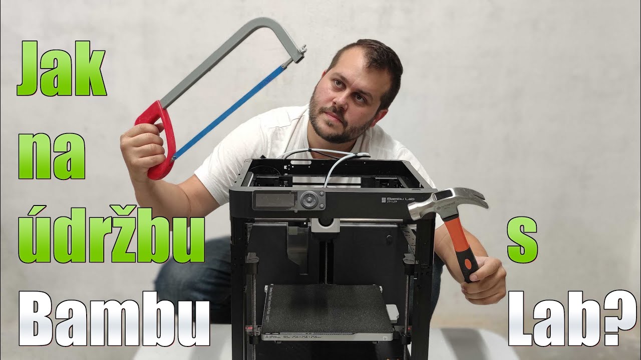Bambu Lab: Jak na Údržbu? Extruder, Řemeny, 3D Modely pro Servis a další
