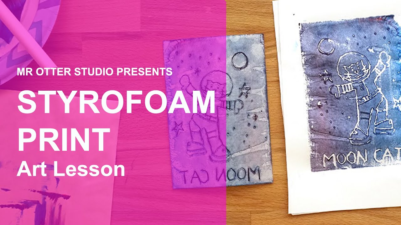 Styrofoam Prints Lesson