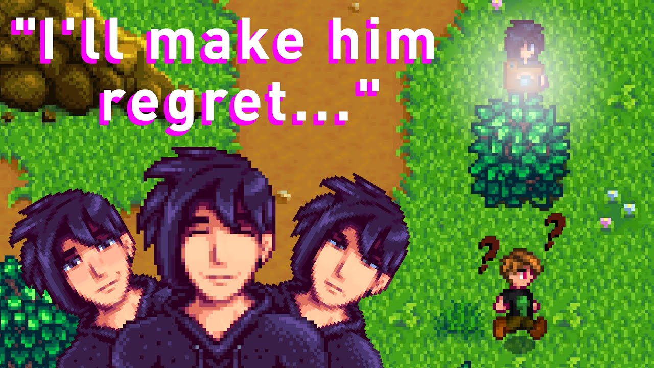 Making Sebastian Creepy! Sebastian yandere Mod | Stardew Valley