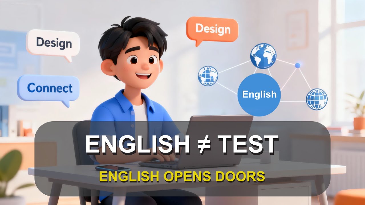 English Is a Tool Not a Test | English for Beginners