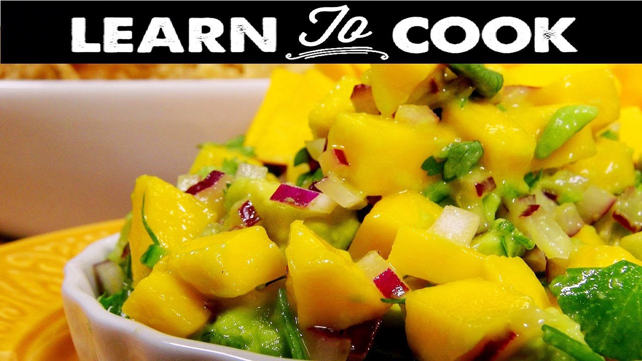 How to Make Mango Avocado Salsa
